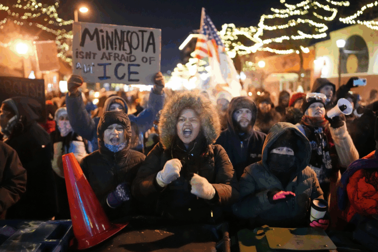 Một mạng lưới “trong bóng tối” ở Minneapolis thách thức ICE và bảo vệ người nhập cư